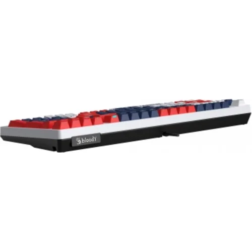 Клавиатура A4Tech Bloody S98 Sports Navy BLMS Plus механическая синий/белый USB for gamer LED (S98 S